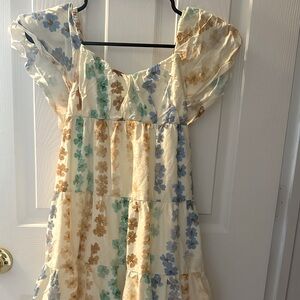 Zara kids flower dress size 10